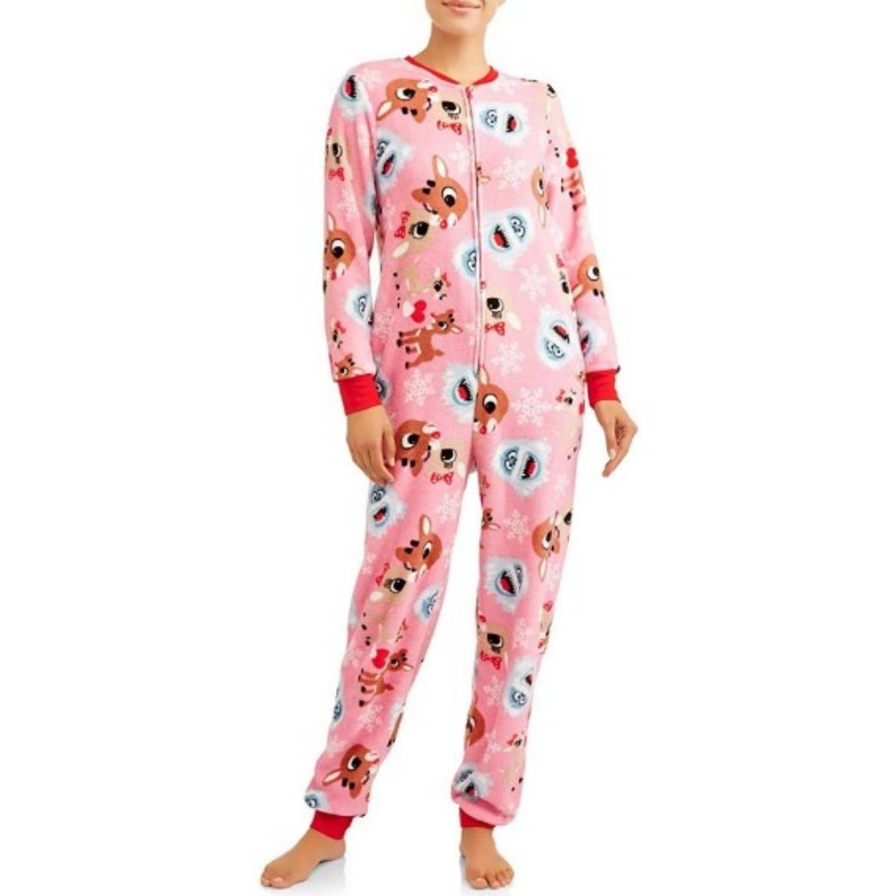 Rudolph the Red Nosed Womens Reindeer Unionsuit 2XL